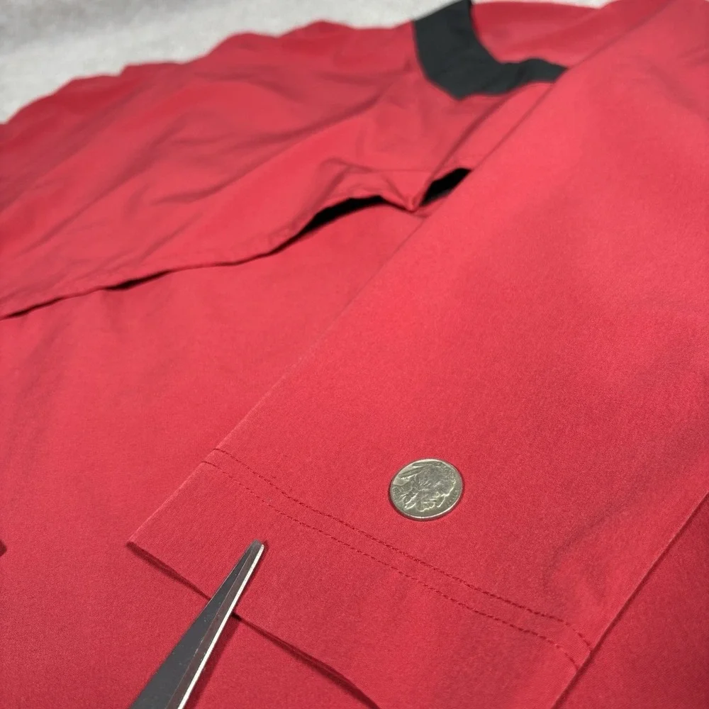 Nike Arizona Cardinals 1/4 Zip Pullover Mens M Red Logo Performance NFL On Field